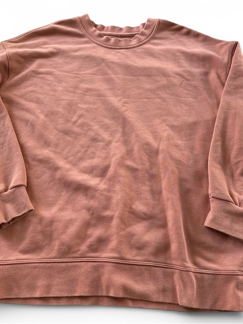 Lululemon Perfectly Oversized Crew in a boho Pink shade